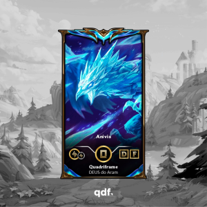 Quadri Anivia Personalizável – Escolha sua skin favorita de League of Legends ou Wild Rift | Quadriframe