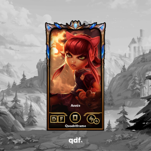 Quadri Annie Personalizável – Escolha sua skin favorita de League of Legends ou Wild Rift | Quadriframe