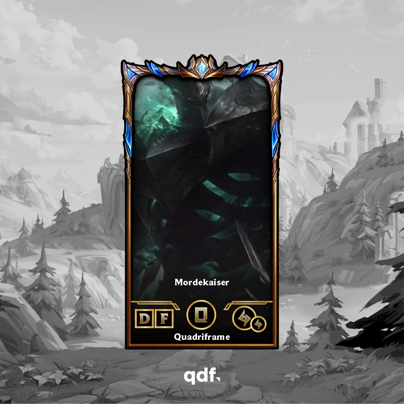 Mordekaiser - Personalizável