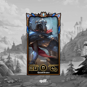 Quadri Viktor Personalizável – Escolha sua skin favorita de League of Legends ou Wild Rift | Quadriframe