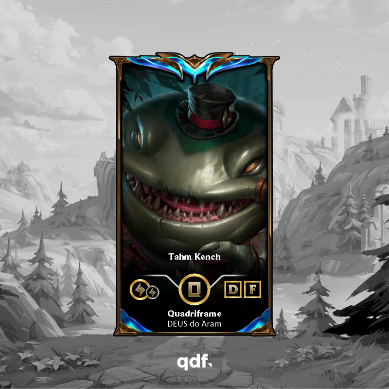 Tahm Kench - Personalizável